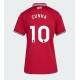 Manchester United Matheus Cunha #10 Replike Domaci Dres za Ženska 2026-27 Kratak Rukav